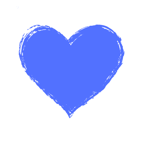 blue heart